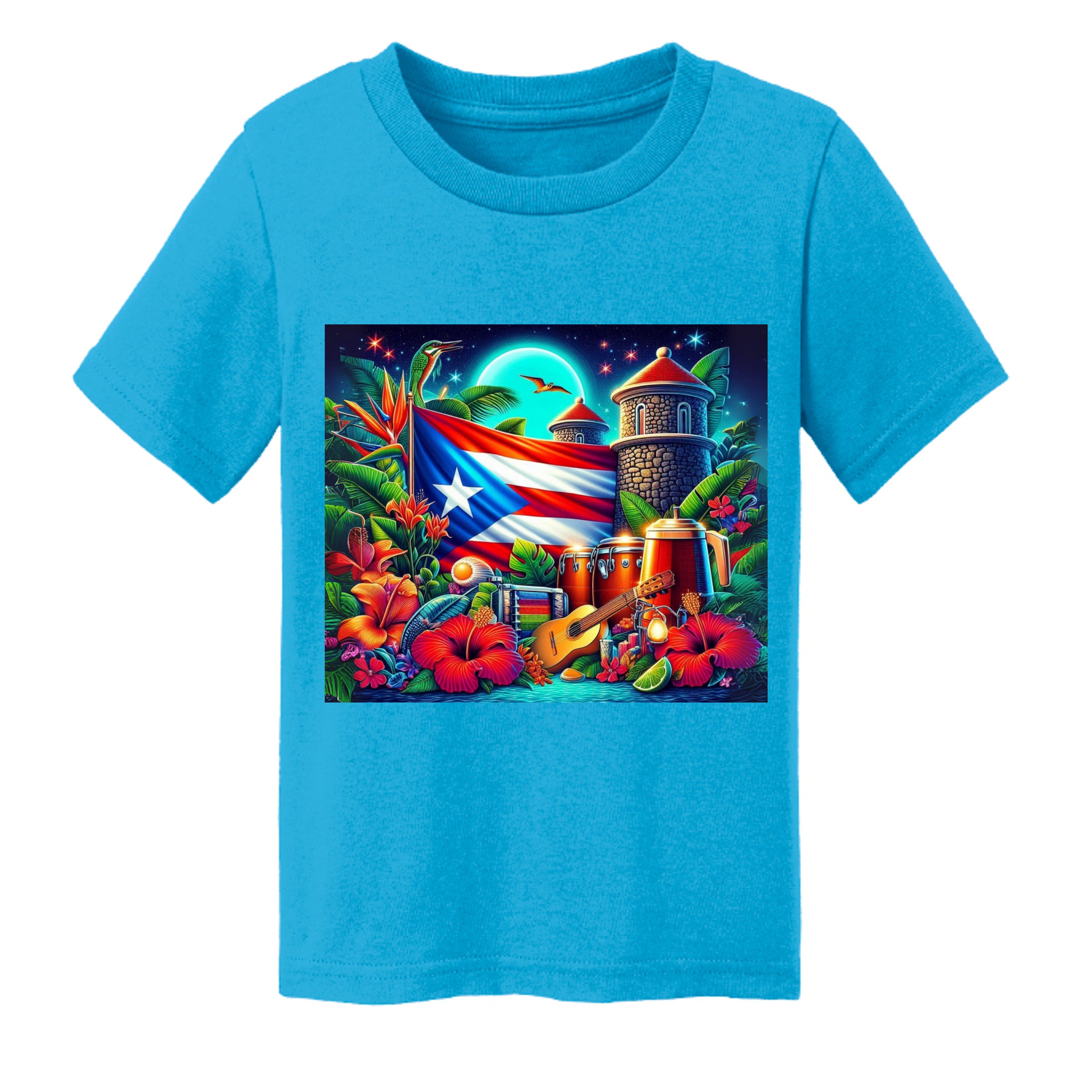 Aquatic Blue - CAR54T - FRONT
