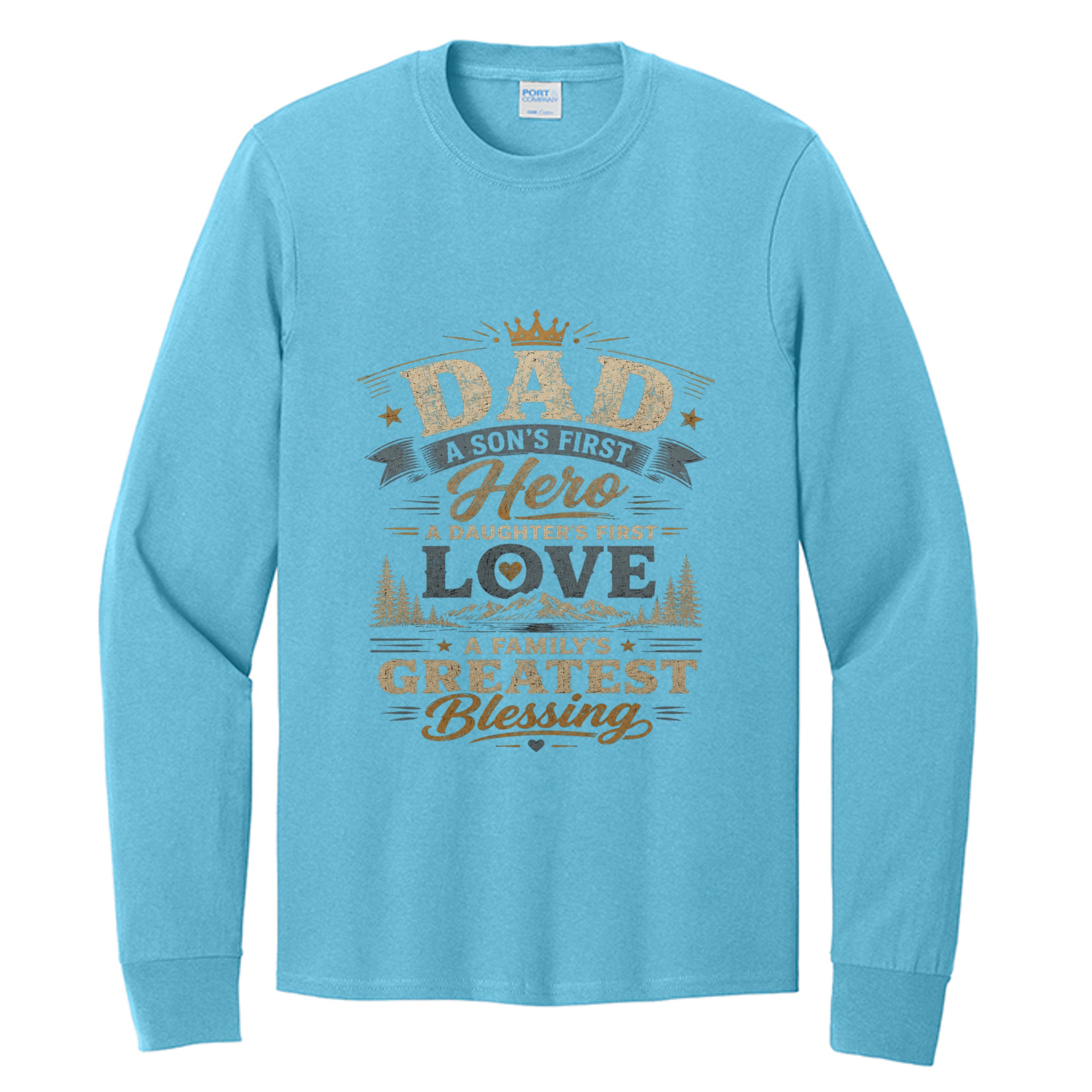 Aquatic Blue - PC54LS - FRONT